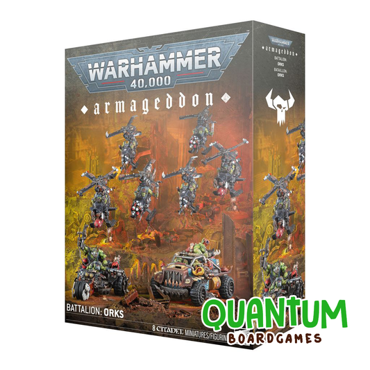 Orks Armageddon Battalion - Caja de ejército Warhammer 40K Games Workshop completa