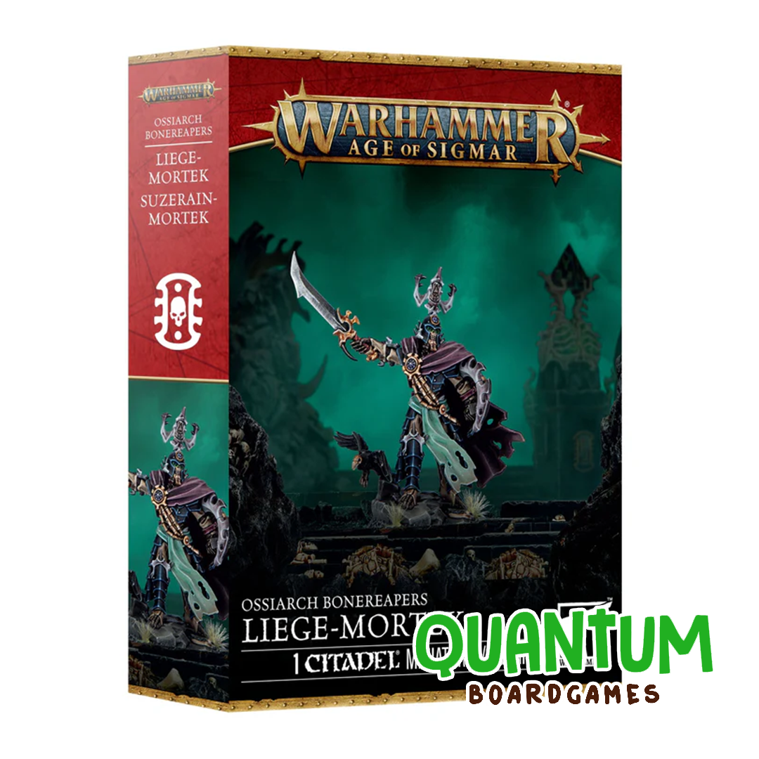 Liege Mortek Ossiarch Bonereapers miniatura Warhammer Age of Sigmar Game Workshop