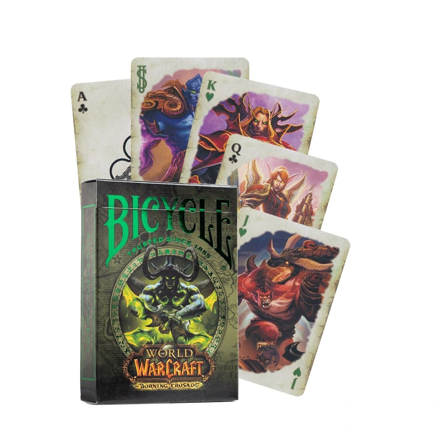 PLAYING CARDS  BICYCLE  WOW BURNING CRUSADE