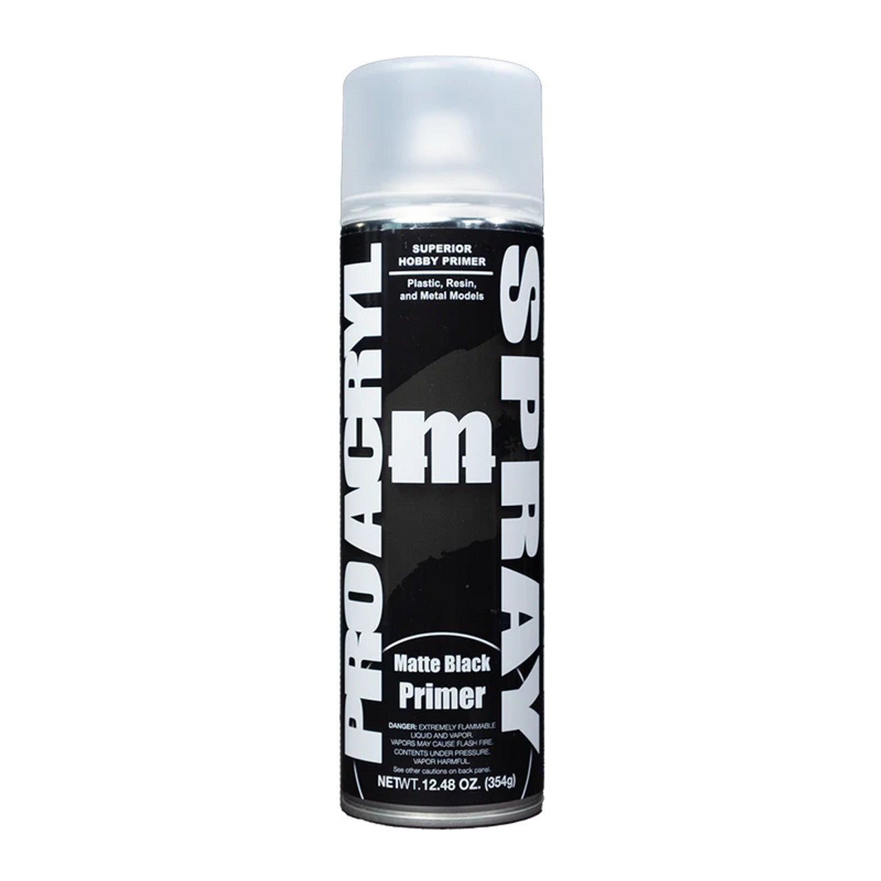 PRO ACRYL SPRAY PRIMER MATTE BLACK