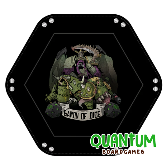 Baron of Dice: Premium Dice Tray – Plague (Death Guard)