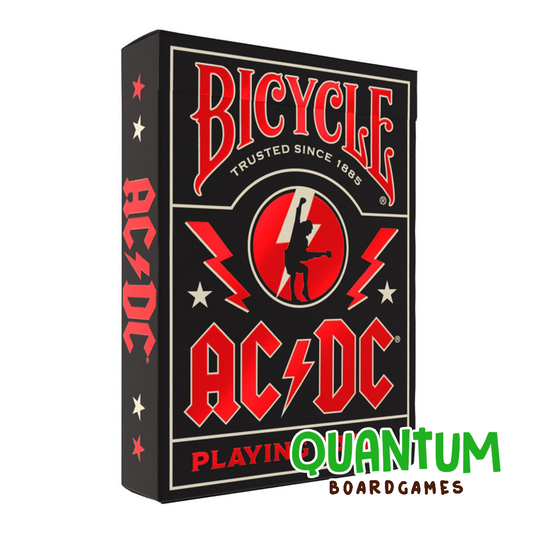 Baraja de cartas Bicycle AC/DC oficial con diseño exclusivo de la banda de rock