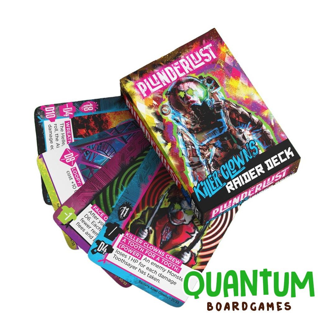 Plunderlust: Killer Clowns Raider Deck  – Inglés