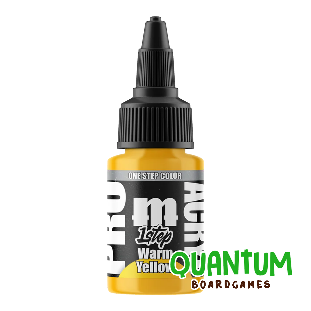 Pintura Pro Acryl 1-Step 504 Warm Yellow para miniaturas wargames