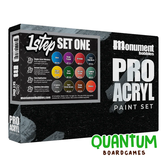 Pro Acryl 1-Step Set - Set de pinturas acrílicas profesionales para miniaturas y wargames