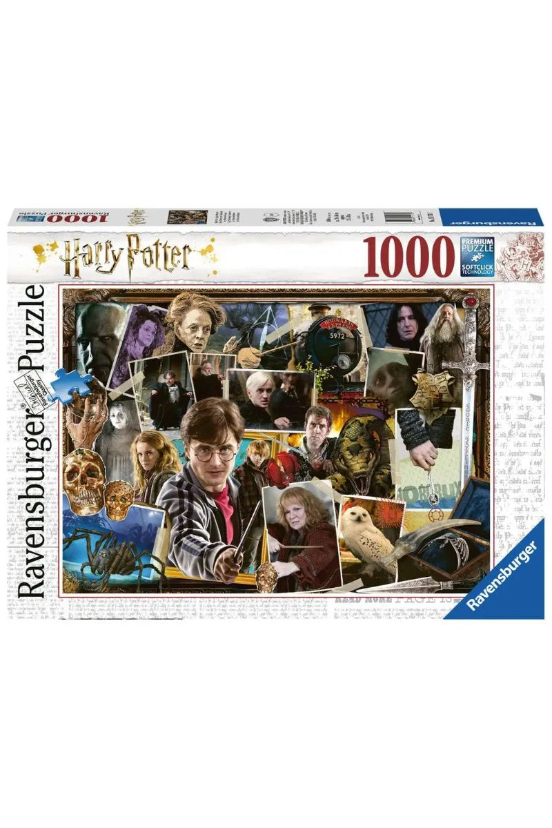 ROMPECABEZAS RAVENSBURGER HARRY POTTER VS VOLDEMORT 1000 PIEZAS
