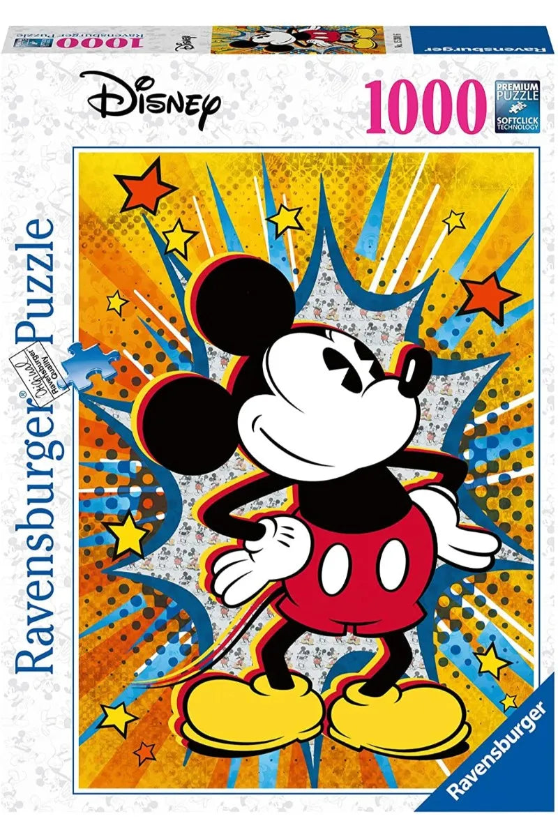 ROMPECABEZAS RAVENSBURGER MICKEY MOUSE RETRO 1000 PIEZAS