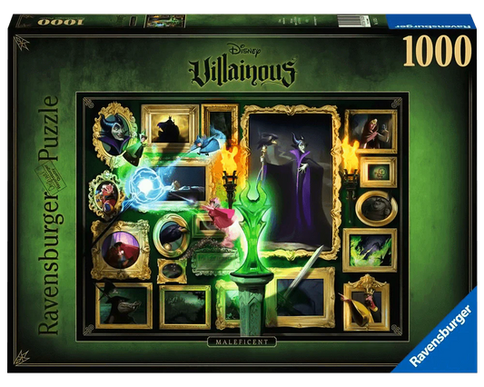 ROMPECABEZAS RAVENSBURGER VILLAINOUS MALEFICIENT 1000 PIEZAS