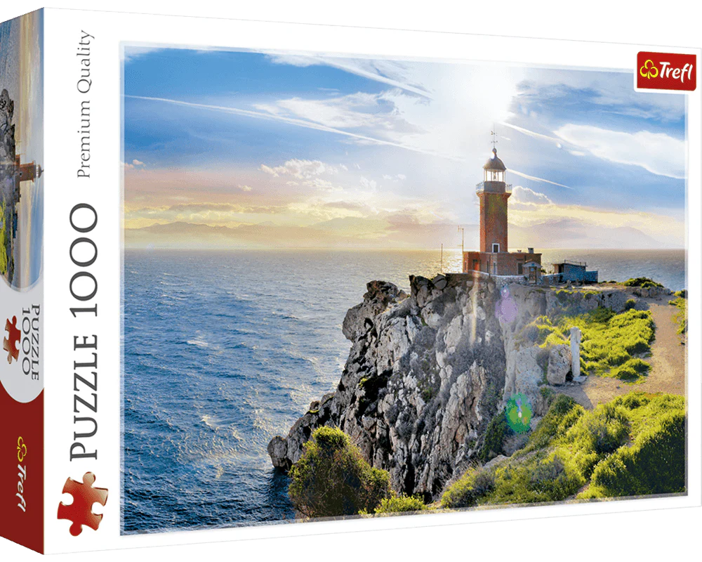 ROMPECABEZAS TREFL EL FARO DE MELAGAVI 1000 PIEZAS