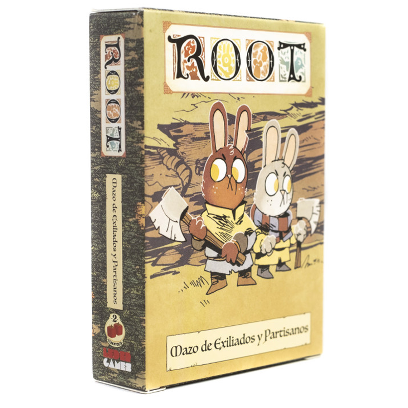 ROOT PACK DE CARTAS EXILIADOS Y PARTISANOS EN ESPAÑOL