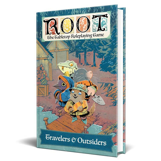 LIBRO DE ROL ROOT RPG TRAVELERS AND OUTSIDERS