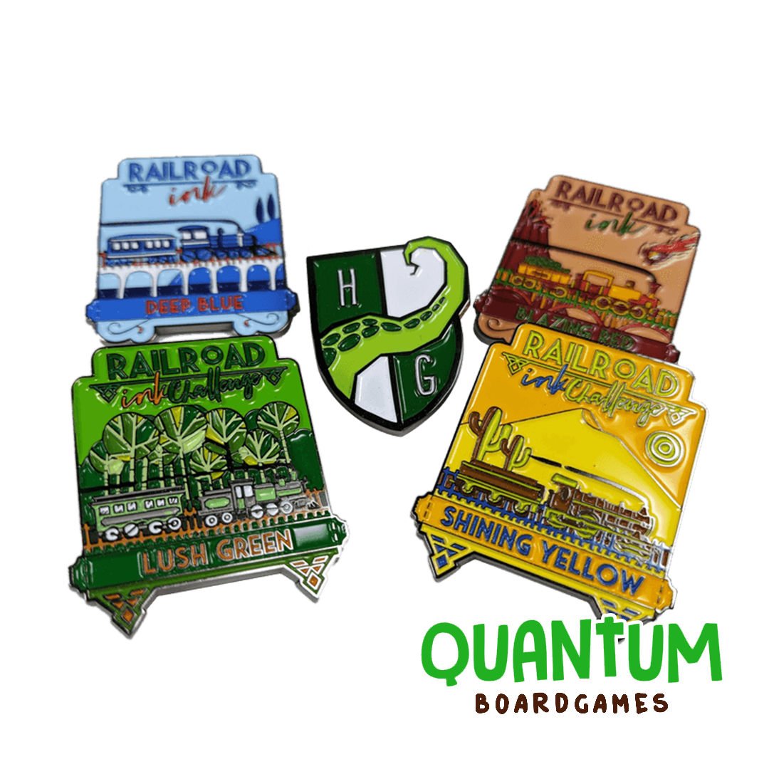 Railroad Ink Challenge: Enamel Pins Pack – Inglés
