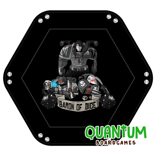Baron of Dice: Premium Dice Tray – Ravens (Raven Guard)