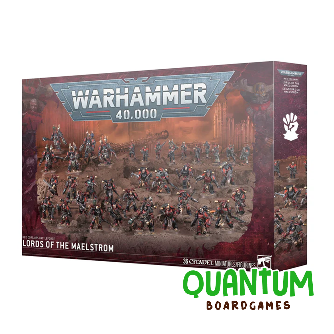 Chaos Space Marines: Red Corsairs - Lords of The Maelstrom Battleforce