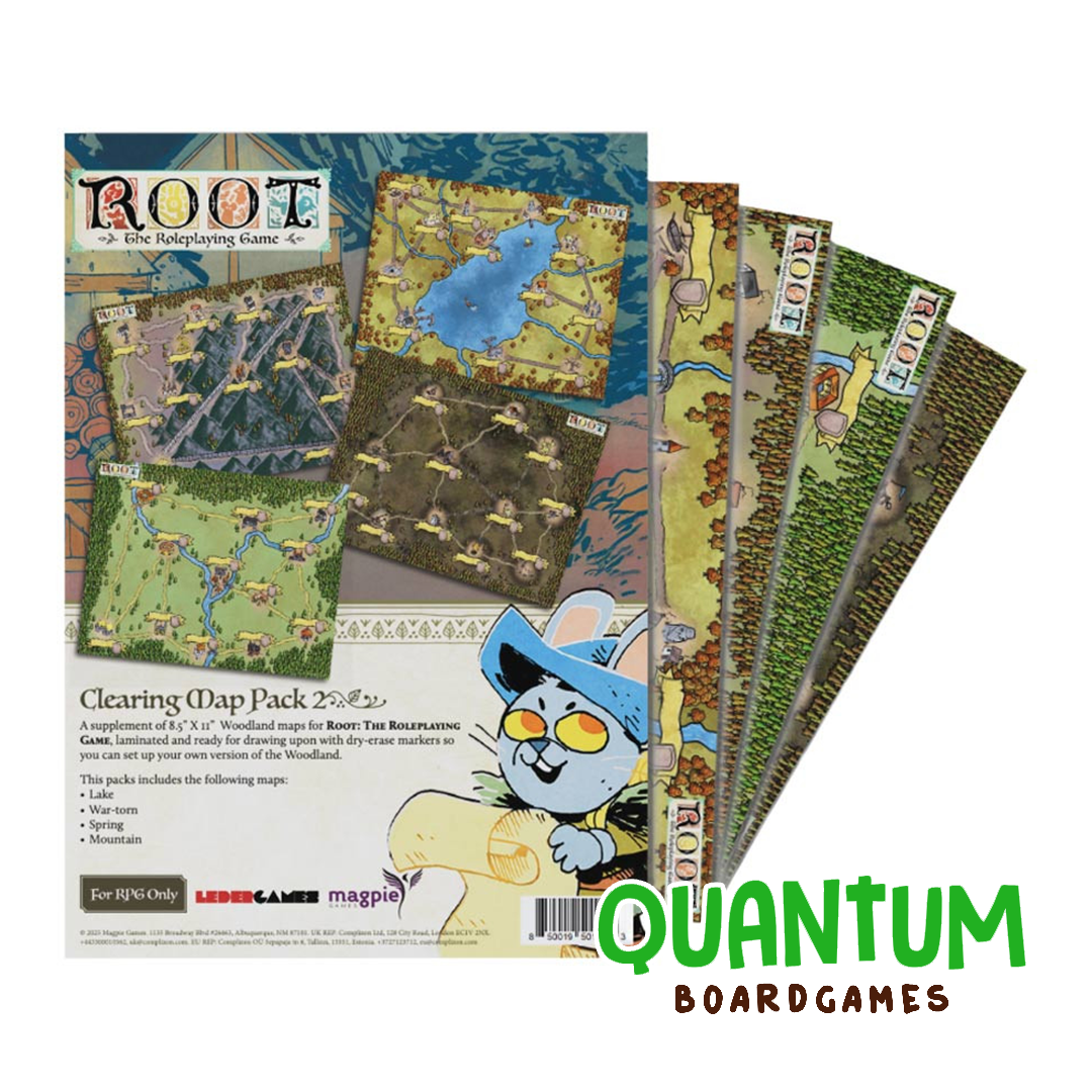 Root RPG Ruins and Expeditions Map Pack 2 - Mapas oficiales para campaña de rol