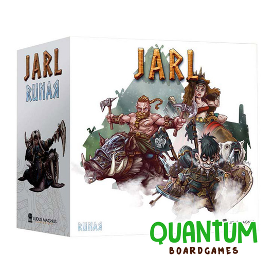 Runar Jarl Expansion caja producto juego de mesa estrategia vikinga