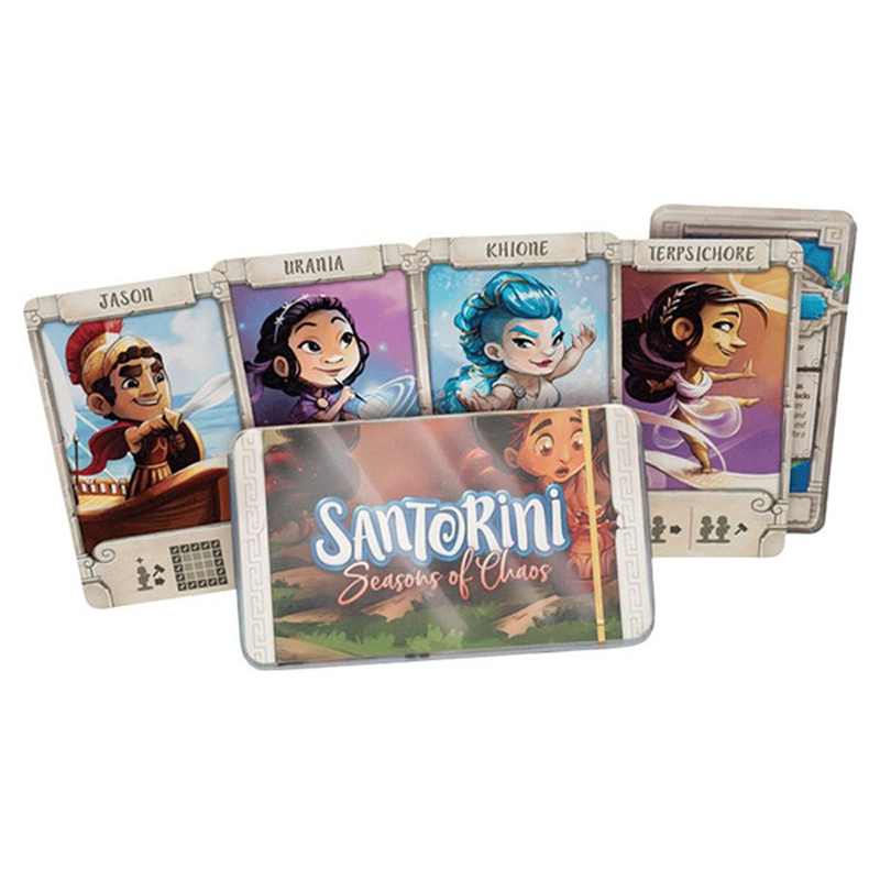 SANTORINI 2E GOD PACK CHAOS EXPANSION