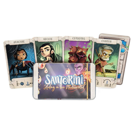SANTORINI 2E GOD PACK UNDERWORLD EXPANSION