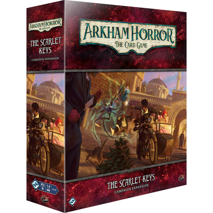 ARKHAM HORROR LCG REVISED THE SCARLET KEYS CAMPAIGN EXPANSION