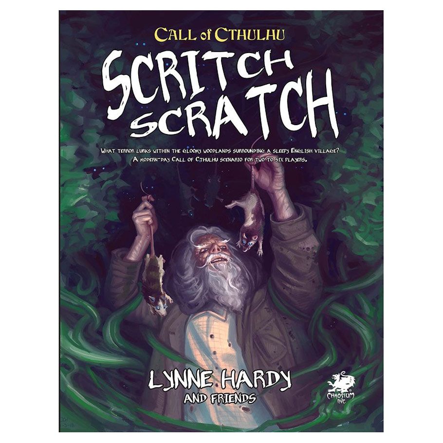 LIBRO DE ROL CALL OF CTHULHU 7E SCRITCH SCRATCH