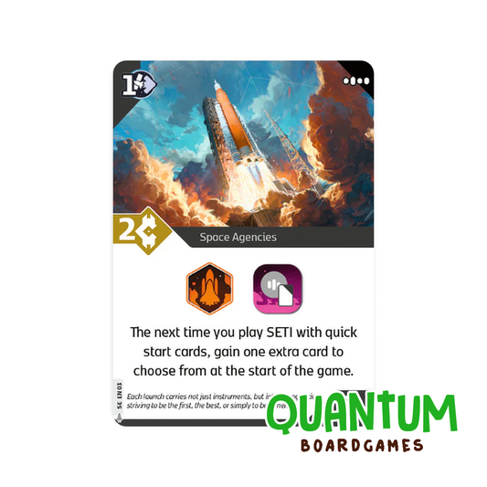 SETI: Space Agencies PROMO card – Inglés