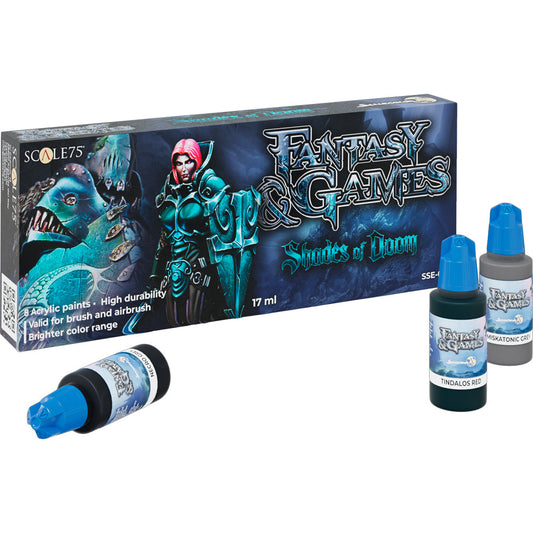 SCALE 75 SHADES OF DOOM PAINT SET