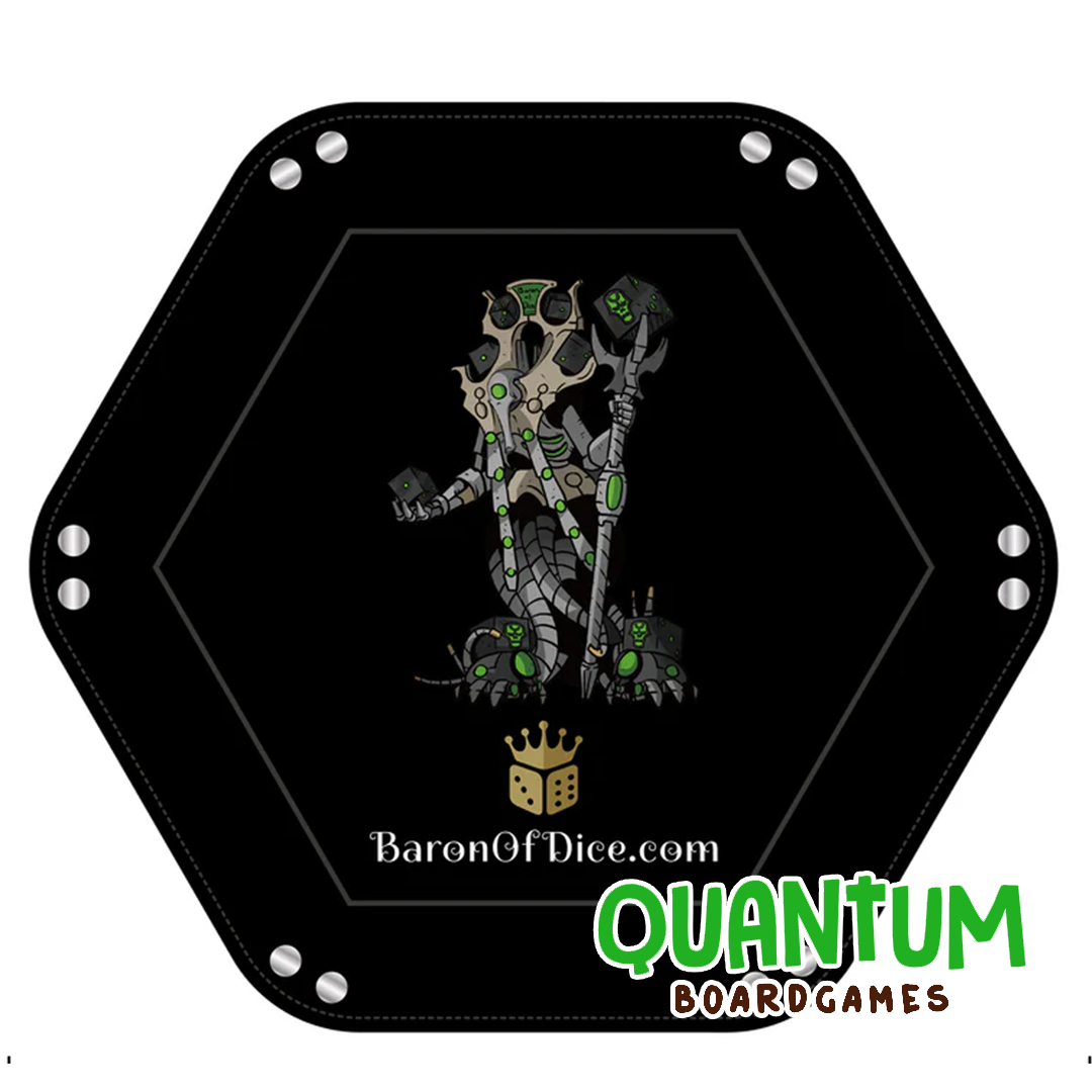 Baron of Dice: Premium Dice Tray – Slumbering Machine (Necrons)