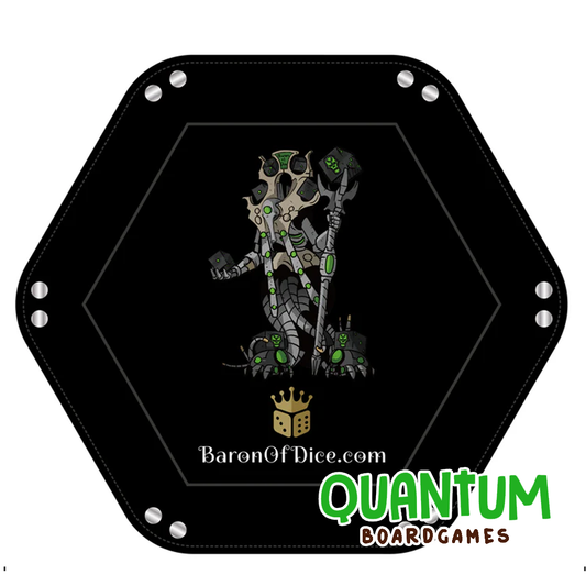 Baron of Dice: Premium Dice Tray – Slumbering Machine (Necrons)
