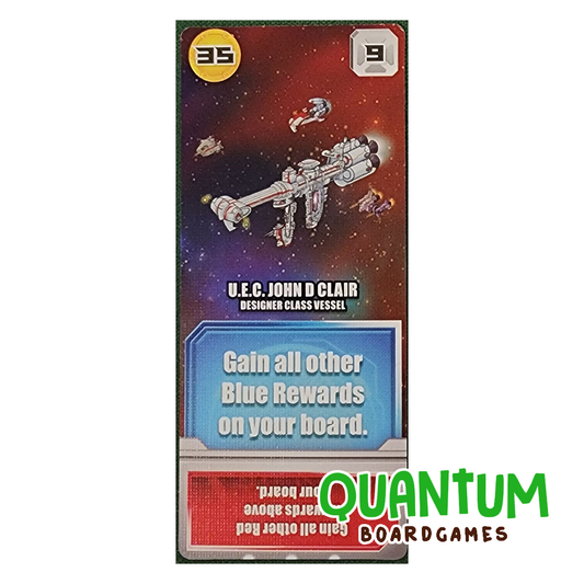 Space Base: Designer Promo John D Clair Card – Inglés