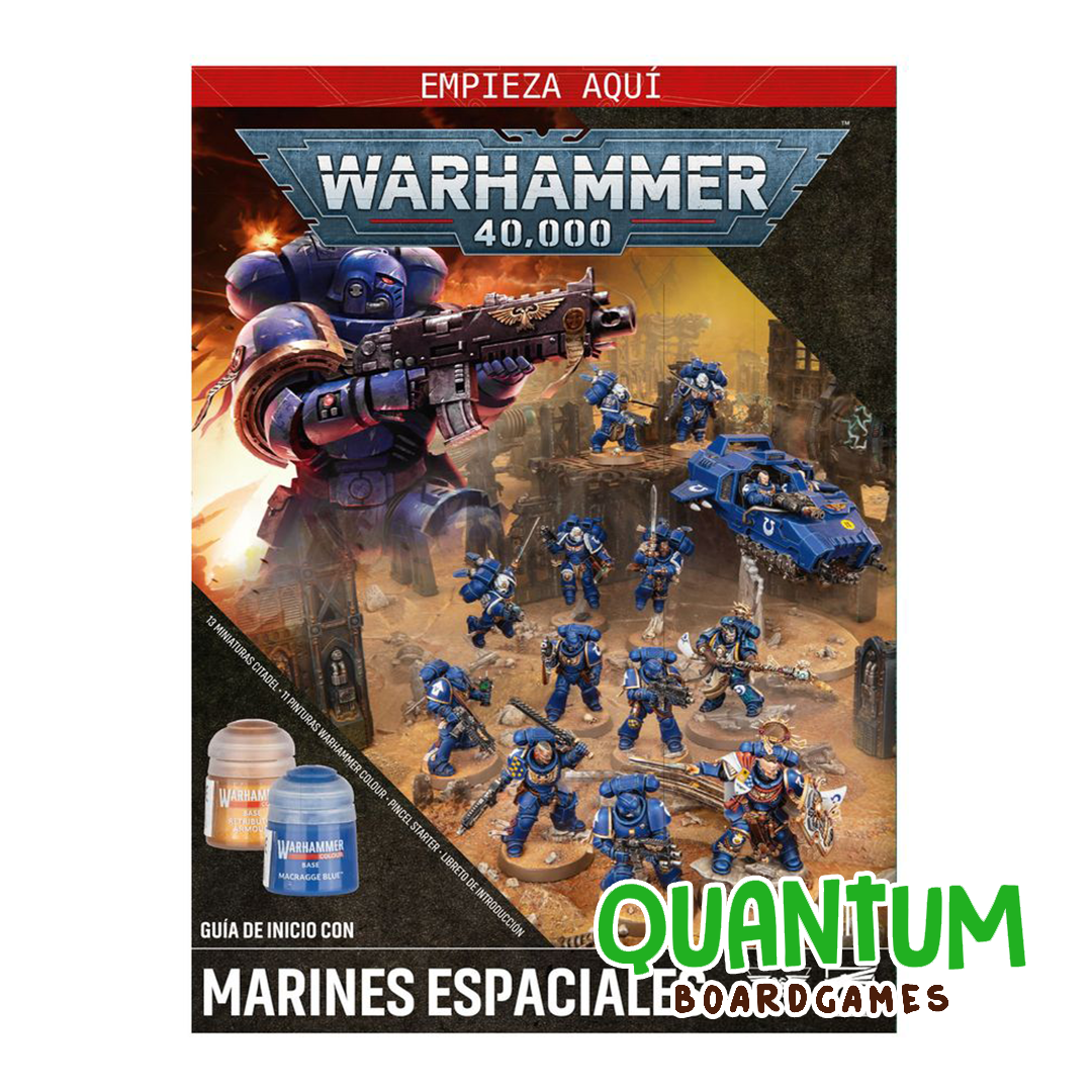 Space Marines Getting Started 11ª Edición Warhammer 40000 - Set iniciación español