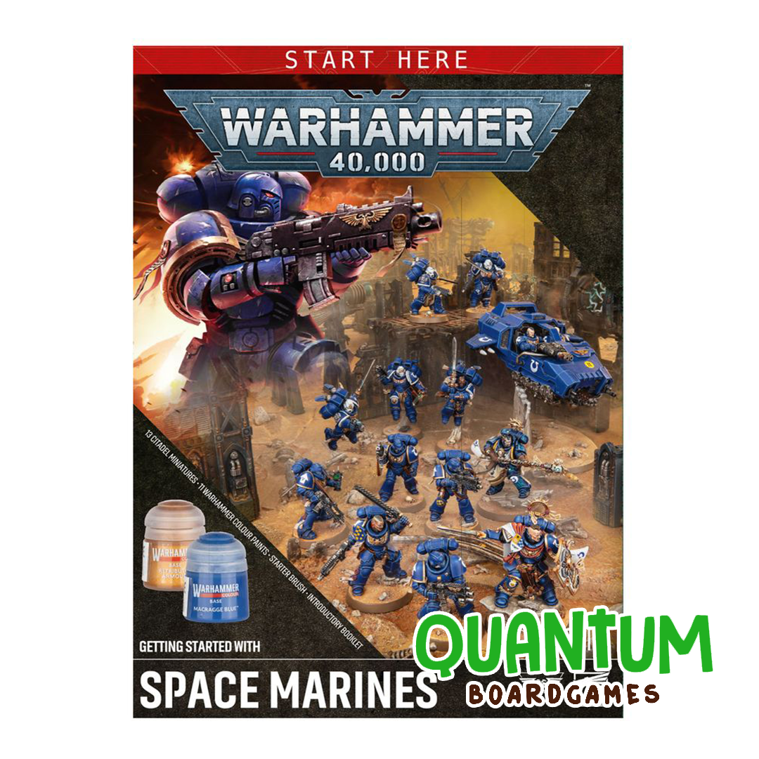 Space Marines 11th Edition set completo con miniaturas y pinturas Citadel Warhammer 40000