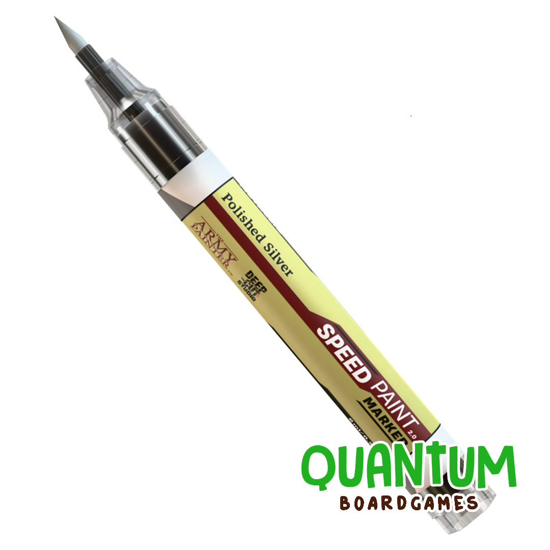 Speedpaint Marker: Polished Silver 