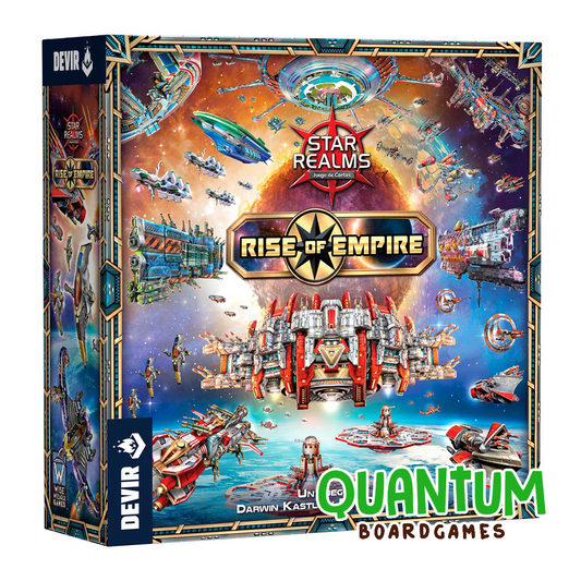Star Realms Rise of Empire juego de mesa español cartas temática ciencia ficción
