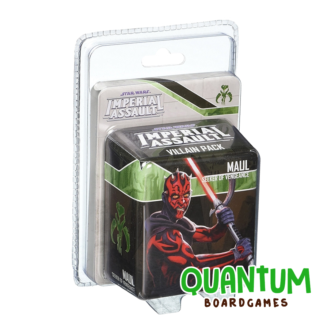 Star Wars Imperial Assault: Maul Villain Pack – Inglés