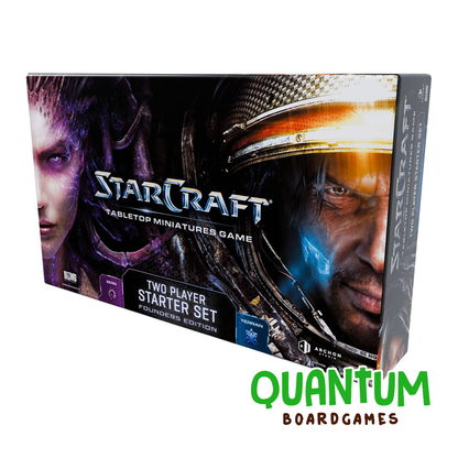 StarCraft Tabletop Miniature Game Starter Set Founders Edition caja con miniaturas Terran Protoss Zerg