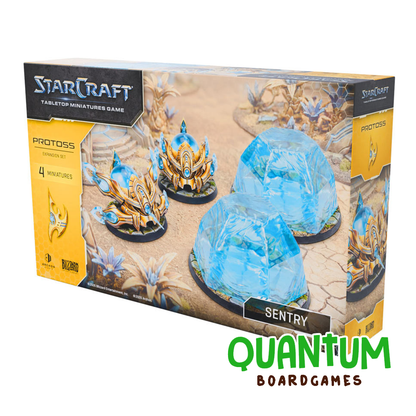 Miniaturas Sentry Protoss de StarCraft Tabletop - Expansión oficial de gran detalle