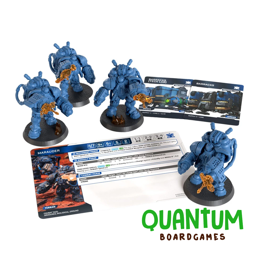 Starcraft Tabletop Miniature Game: Terran Marauder Expansion