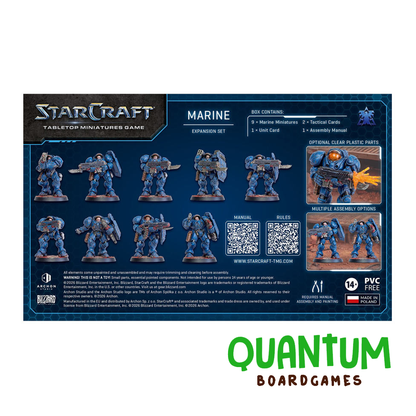 Miniaturas Marines Terran StarCraft - Expansión oficial Archon Studio para juego de mesa