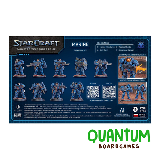 Starcraft Tabletop Miniature Game: Terran Marine Expansion