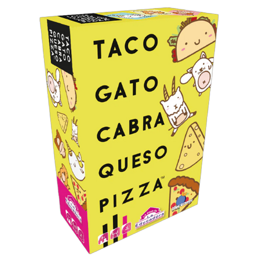 TACO GATO CABRA QUESO PIZZA EN ESPAÑOL