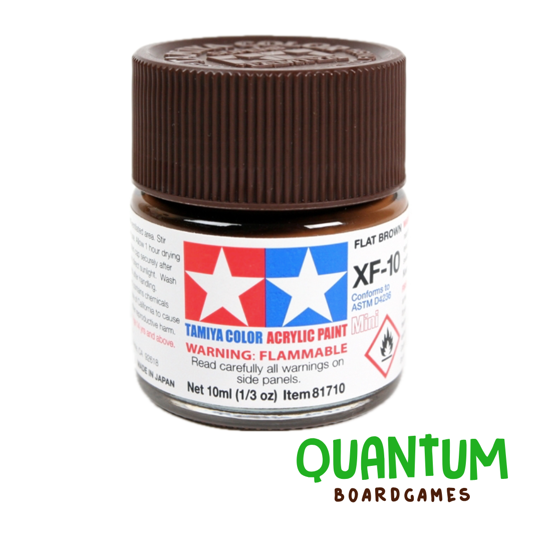 Tamiya: Acrylic Mini - XF-10 Flat Brown