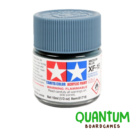 Tamiya: Acrylic Mini - XF-18 Medium Blue