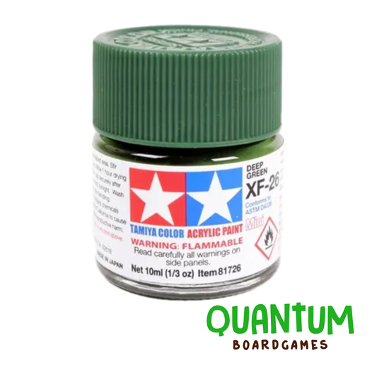 Tamiya: Acrylic Mini - XF-26 Deep Green