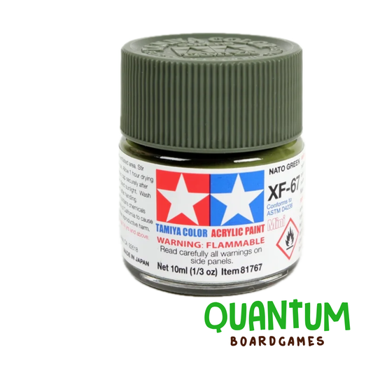 Tamiya: Acrylic Mini - XF-67 Nato Green
