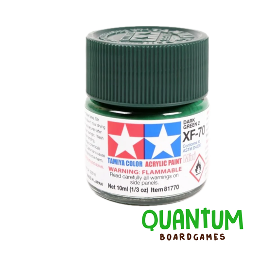 Tamiya: Acrylic Mini - XF-70 Dark Green 2