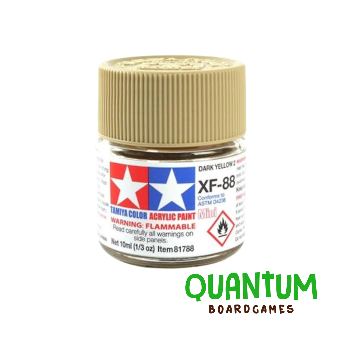 Tamiya: Acrylic Mini - XF-88 DK Yellow 2