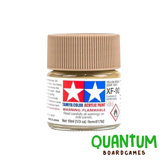 Tamiya: Acrylic Mini - XF-92 YEL Browndak 1941