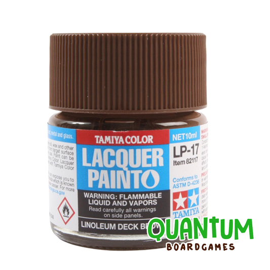 TAMIYA LACQUER LP-17 LIN. DECK BROWN