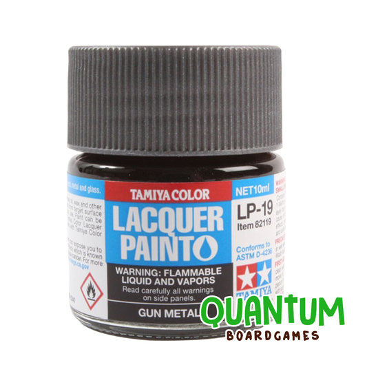 TAMIYA LACQUER LP-19 GUN METAL