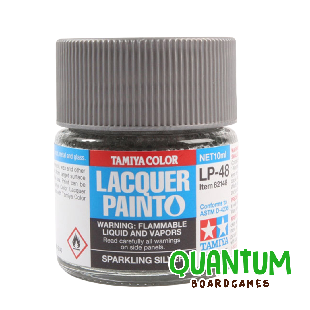 TAMIYA LACQUER LP-48 SPARKLING SILVER